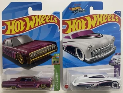 Lincoln Continental Hot Wheels '64 ~ Purple Passion (lote de 2) 2024 Foto 1 de 4