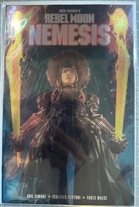 Titan Zack Snyder's Rebel Moon Nemesis #1 SDCC Excl Kael Ngu Var Ltd To 600 - Bild 1 von 1