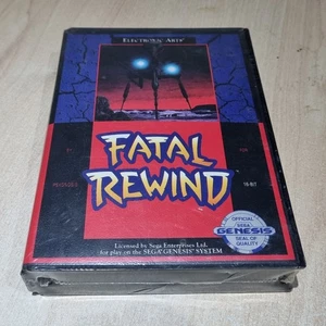 Eswat, Fatal Rewind, New Factory Sealed Sega Genesis Games  - Picture 1 of 6
