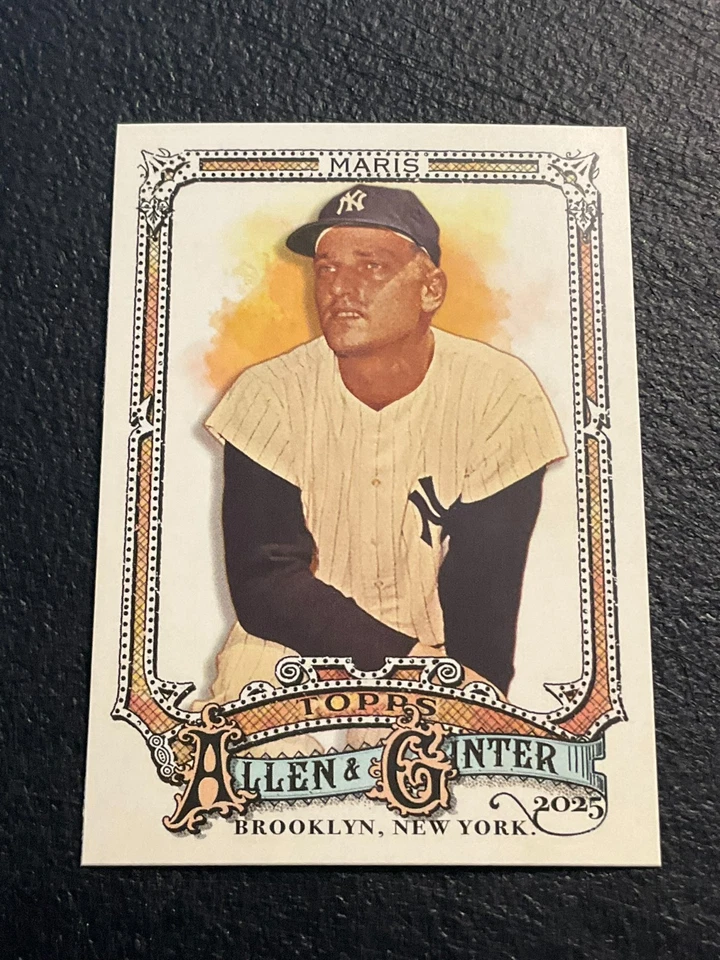 2025 Topps Allen & Ginter Short Print SP #303 Roger Maris, New York Yankees - Image 1 of 1