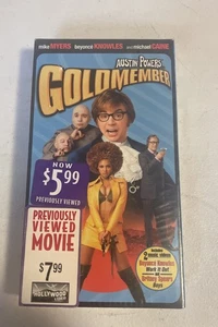 Austin Powers in Goldmember (VHS, 2002) new Hollywood Videos - Picture 1 of 7