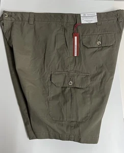 Neu mit Etikett HB Harbor Bay Herrenshorts 46R durchgehender Komfortbund Cargoshorts oliv - Bild 1 von 12