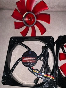 PC-Lüfterset von Phobya  (3 x 12cm und 3 x 14 cm) - Bild 1 von 3