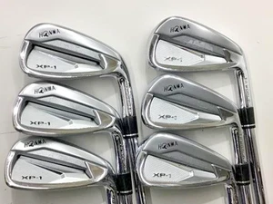 Honma TOUR WORLD XP-1 Iron Set 5I - 10I 6 Clubs Zelos FOR T WORLD Flex S RH Used - Picture 1 of 6