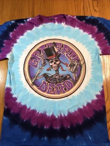 T-shirt Grateful Dead misurata taglia grande regina di picche 1999 - Foto 1 di 10