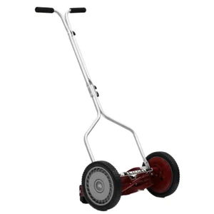 14 In. 5-Blade Manual Walk behind Reel Lawn Mower - Picture 1 of 12