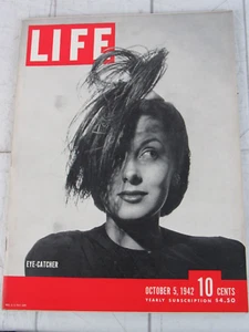 Life Magazine October 5, 1942 Eye-Catcher - Picture 1 of 7