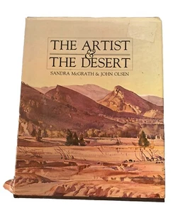 The Artist and the Desert Sandra McGrath & John Olsen Hardcover 1981 - Imagen 1 de 11