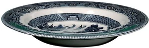 Johnson Brothers Blue Willow Rim Soup Bowl NEW - Picture 1 of 1