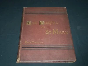 1875 THE GOSPEL ACCORDING TO ST. MARK VOLUME - BIDA'S ILLUSTRATIONS - Z 82 - Picture 1 of 12