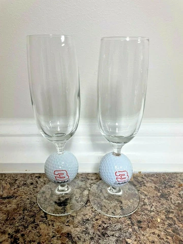 Nascar Dale Earnhardt #3 Champagne Glasses set of 2 Cover