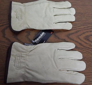 Artic Jack 100 Gramm Thinsulate Isolierung gefütterte Schweinsleder Handschuhe Neu mit Etikett - Bild 1 von 8