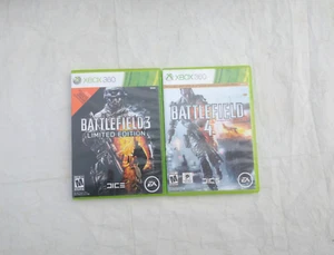 Battlefield 3 and 4 Xbox 360 LOT - Picture 1 of 3