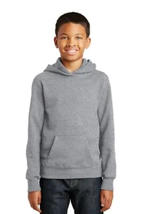 Port & Company PC850YH Youth Fan Favorite Fleece Pullover Hoodie Sweatshirt - Picture 1 of 10
