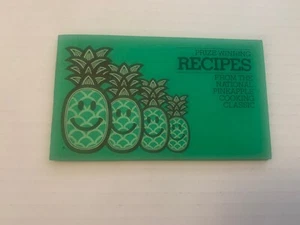 Vintage 40 Pineapple Cooking Recipes Booklet Hawaii Ephemera Baking Growers - Picture 1 of 10