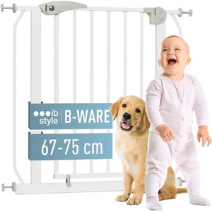 Treppengitter Türgitter Treppenschutzgitter Absperrgitter ib style Berrin B-Ware - Bild 1 von 23