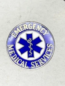 Prendedor de solapa vintage Tie Tac Star of Life de servicios médicos de emergencia EMT - Imagen 1 de 2