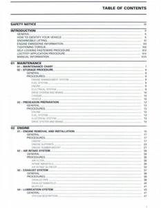 Skidoo REV XR 1200 Manual de Servicio | 2009 2010 | CD O USB - Imagen 1 de 16