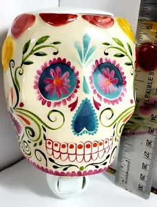 NEW Rimports Fusion Day of the Dead Wax Warmer Corona De Flores Spec Edition NIB - Imagen 1 de 12