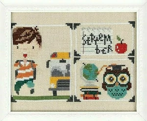 September Snapshot - Cross Stitch Chart - Made to Look Like Photo Album Pictures - Imagen 1 de 2