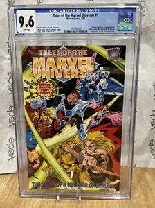 TALES OF THE MARVEL UNIVERSE 1 CGC 9.6  2ND THUNDERBOLTS 1ST COVER CITIZEN V - Picture 1 of 2