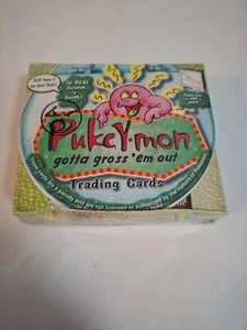 Caja completa de tarjetas coleccionables Pukey-Mon vintage - nuevas y selladas - Imagen 1 de 4