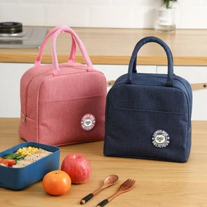 Lunch Box Travel Portable Food Storage Breakfast Thermal Food Bag Lunch Bag - Photo 1/16