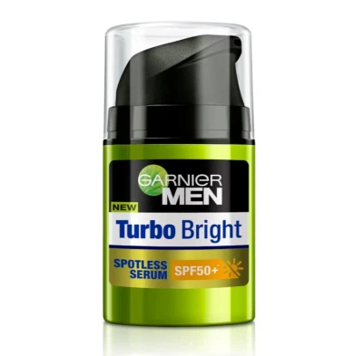 Garnier Men Serum Turbo Bright Spotless FPS50+ 40 ml. - Imagem 1 de 4