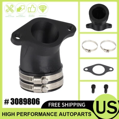 For 2006-2011 Polaris Hawkeye Sportsman 300 Intake Boot Carburetor Manifold US - Image 1 of 4