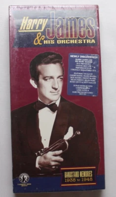 HARRY JAMES BANDSTAND MEMORIES 1938 TO 1948 [NEW CD] 3 DISC LONG BOX SET JAZZ - Image 1 of 4