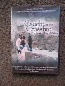"CAUGHT IN THE CROSSFIRE:THE UNTOLD STORY OF FALLUJA" 2005 DOCUMENTARY NM RARE - Picture 1 of 5