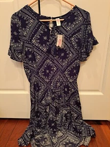 Justice Dress Size 14 NWT Romper - Picture 1 of 5