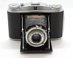 EXC! Agfa Isolette II medium format 6x6 camera Apotar 85 4.5 Lens! - Picture 1 of 4
