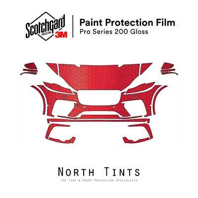 Sujetador transparente película de protección de pintura precortada Jaguar F-Pace SVR 2021-2026 3M PRO PPF Foto 1 de 4