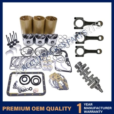 Overhaul Rebuild Kit/Crankshaft/Connecting Rod for Shibaura N843 N843T Engine - Image 1 of 4