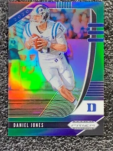 2020 Panini Prizm Draft Picks Purple Green Prizm #23 Daniel Jones Duke 109/199 - Picture 1 of 6