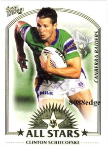2006 SELECT INVINCIBLE NRL ALL-STARS: CLINTON SCHIFCOFSKE #AS3 CANBERRA RAIDERS - Bild 1 von 1