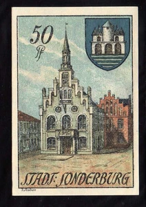 SONDERBURG - GERMANY NOTGELD -   50 PFENNIG - Bild 1 von 2