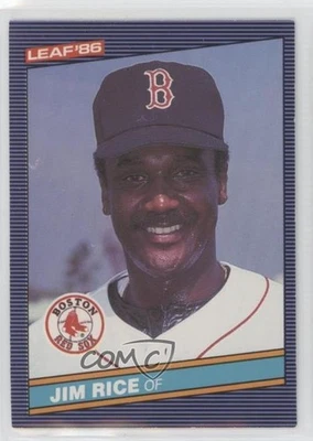1986 Leaf Canadian Jim Rice #146 HOF - Image 1 of 2