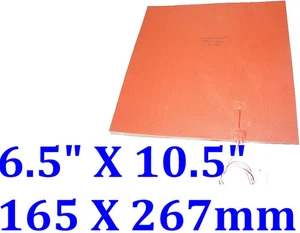6.5" X 10.5" 165 X 267mm 24V 200W O 24V 300W con Adhesivo 3M con NTC100K T - Imagen 1 de 12