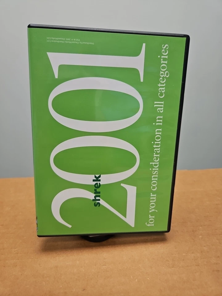 Shrek 2001 Promo DVD "For Your Consideration" Awards Screener FYC - Image 1 of 2