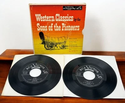 The Sons of the Pioneers Western Classics 45 Vinyl EP RCA EPB-3162 Country - Image 1 of 4