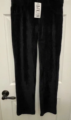 HUE Negro Talla M Recto Pana Leggings Cintura Elástica U23534 Foto 1 de 2