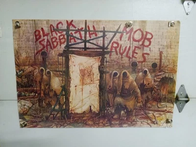 Black Sabbath Mob Rules Promotional Poster  - Image 1 of 4