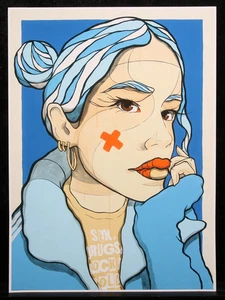 El Bocho - Sex, Drugs & Rock'n Roll - Mini - Giclée - handsigniert - Bild 1 von 2