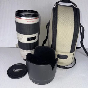 Canon Ultrasonic 70-200mm 1:2.8 L IS II USM Zoom Kamera Objektiv EF Mount Japan W/cs - Bild 1 von 24