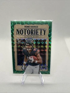 Mosaico Panini 2024 - Notoriety Rome Odunze #24 Green Mosaic Prizm (RC) - Imagen 1 de 2