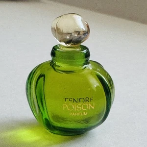 Vintage ORIGINAL TENDRE POISON Dior PURE PARFUM 5ml Mini Perfume NEW Travel - Picture 1 of 6