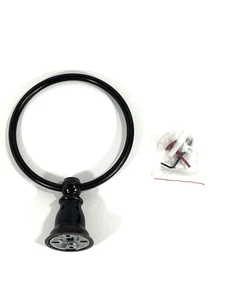 MOEN Collezione Kingsley OLIO BRONZO SFREGATO girevole YB5486ORB porta asciugamani anello - Foto 1 di 6