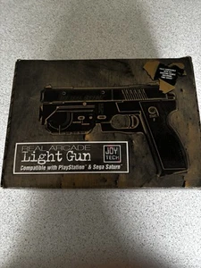 Joytech Real Arcade Light Gun For PlayStation & Sega Saturn Boxed - Picture 1 of 6